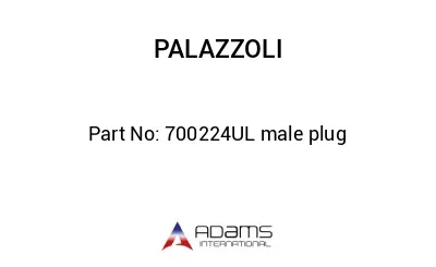 700224UL male plug