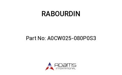 A0CW025-080P0S3